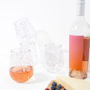 ban.do Stemless Wine Glasses